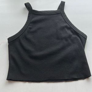 Halter Cropped Tank Top